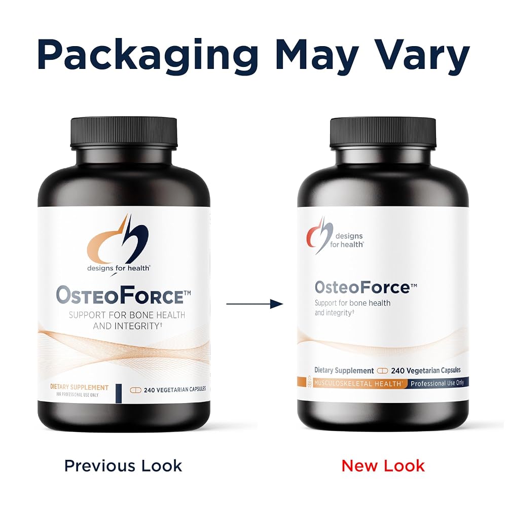 Designs for Health OsteoForce Bone Support - 240 Tablets - image 4