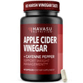 Havasu Nutrition Apple Cider Vinegar Capsules with Cayenne - 60 Count