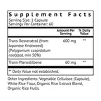 VitaMonk Trans Resveratrol with Pterostilbene - 60 Capsules - image 2