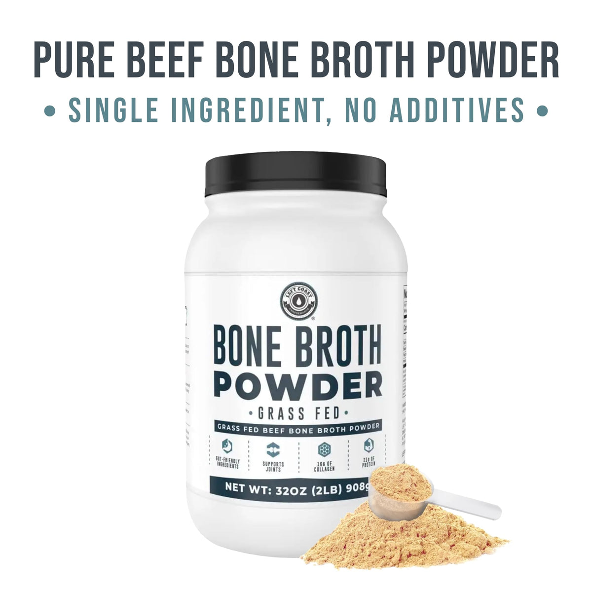 Left Coast Performance Bone Broth Powder