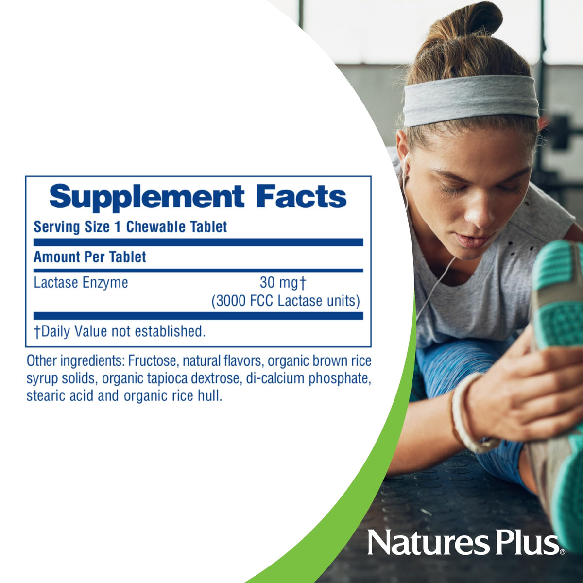 NaturesPlus Say Yes to Dairy Lactase Enzyme - 50 Tablets - image 4