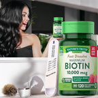 Beyondeals Nature's Truth Biotin 10000 mcg for Hair Growth - 120 Tablets - image 2