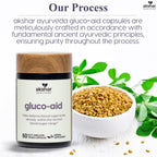 AKSHAR Ayurveda Gluco Support Herbal Supplement - 60 Capsules - image 7