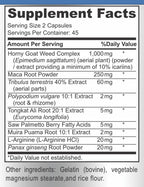 YUMMYVITE Horny Goat Weed 1364mg Extra Strength - 90 Capsules - image 8