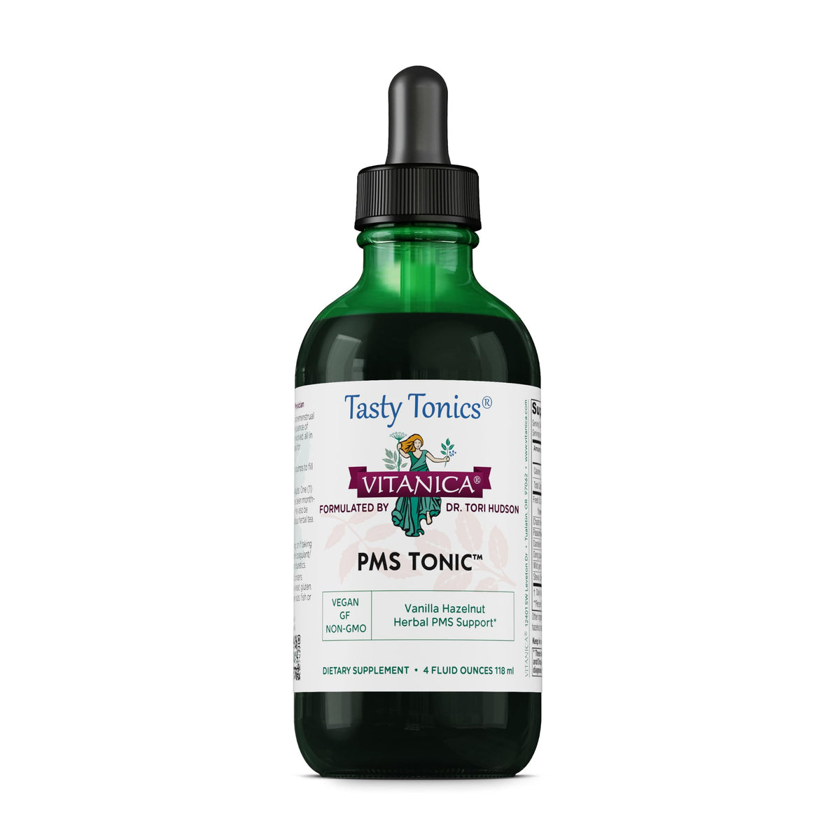 Vitanica PMS Tonic, Premenstrual Support, Vegan