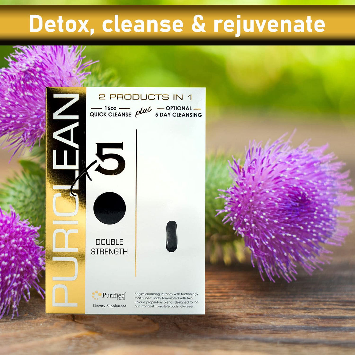 Wellgenix Puriclean X5 Complete Body Cleanser - 20 Capsules + 1 Softgels - image 4