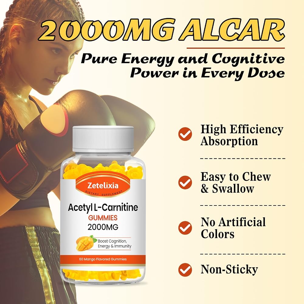 Zetelixia Acetyl L-Carnitine Gummies