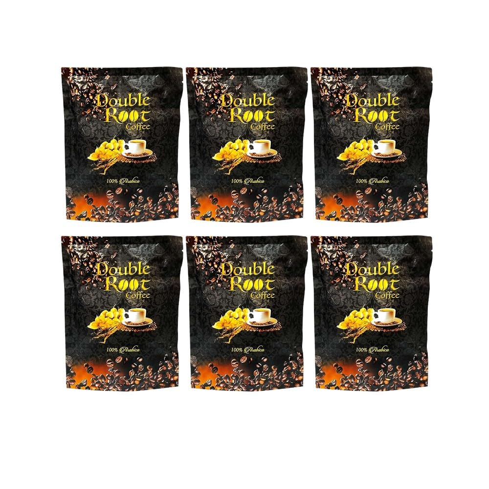 Double Root Arabica Instant Coffee Powder Energy Support - 6 Sachets