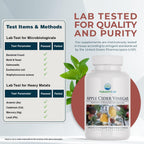 Nature's Lab Apple Cider Vinegar 1200mg with Chromium - 120 Capsules - image 4