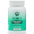 Alkaline for Life Vitamin K2 MK-7 MenaQ7 180 mcg Bone Support - 60 Capsules