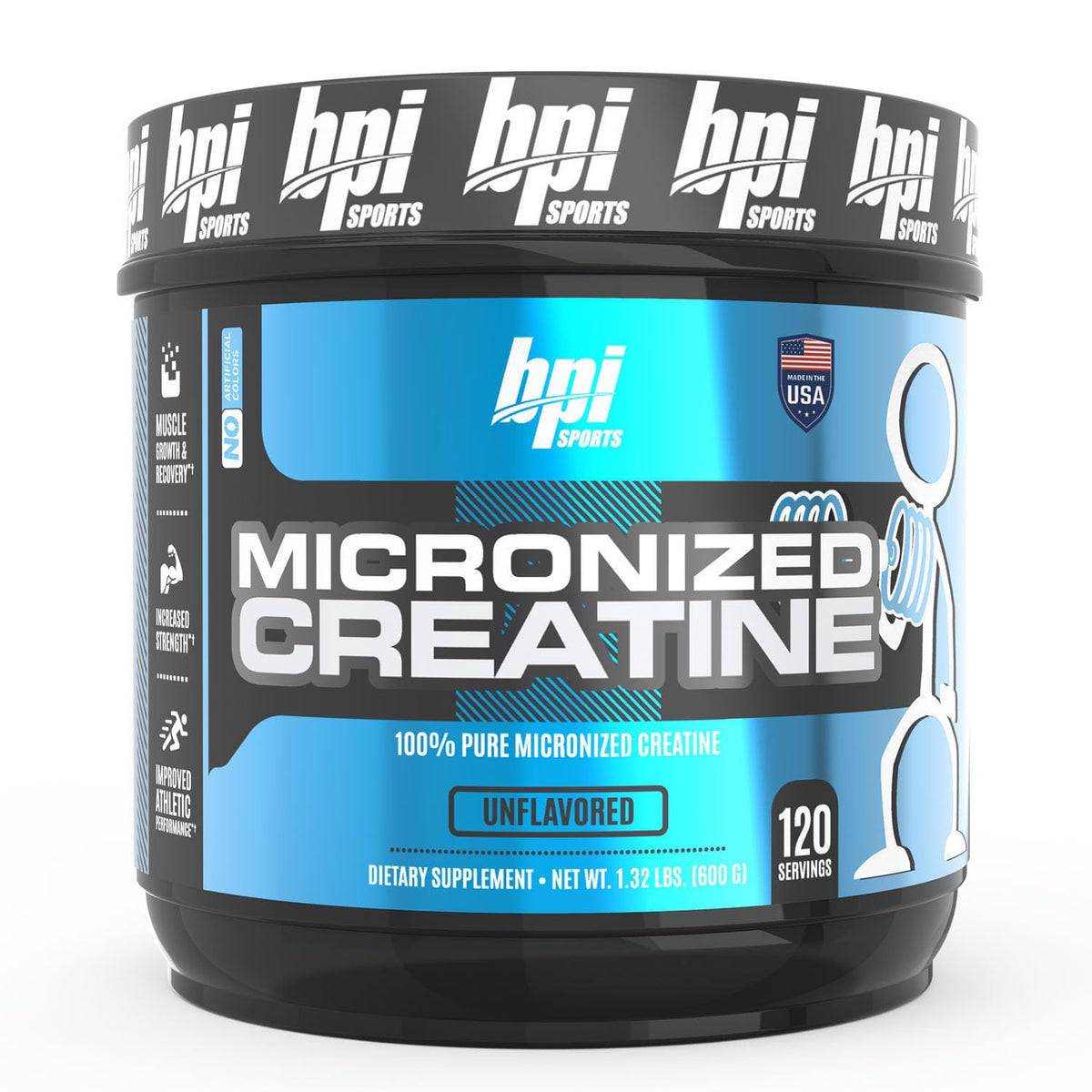 BPI Sports Micronized Creatine Powder - 120 Servings