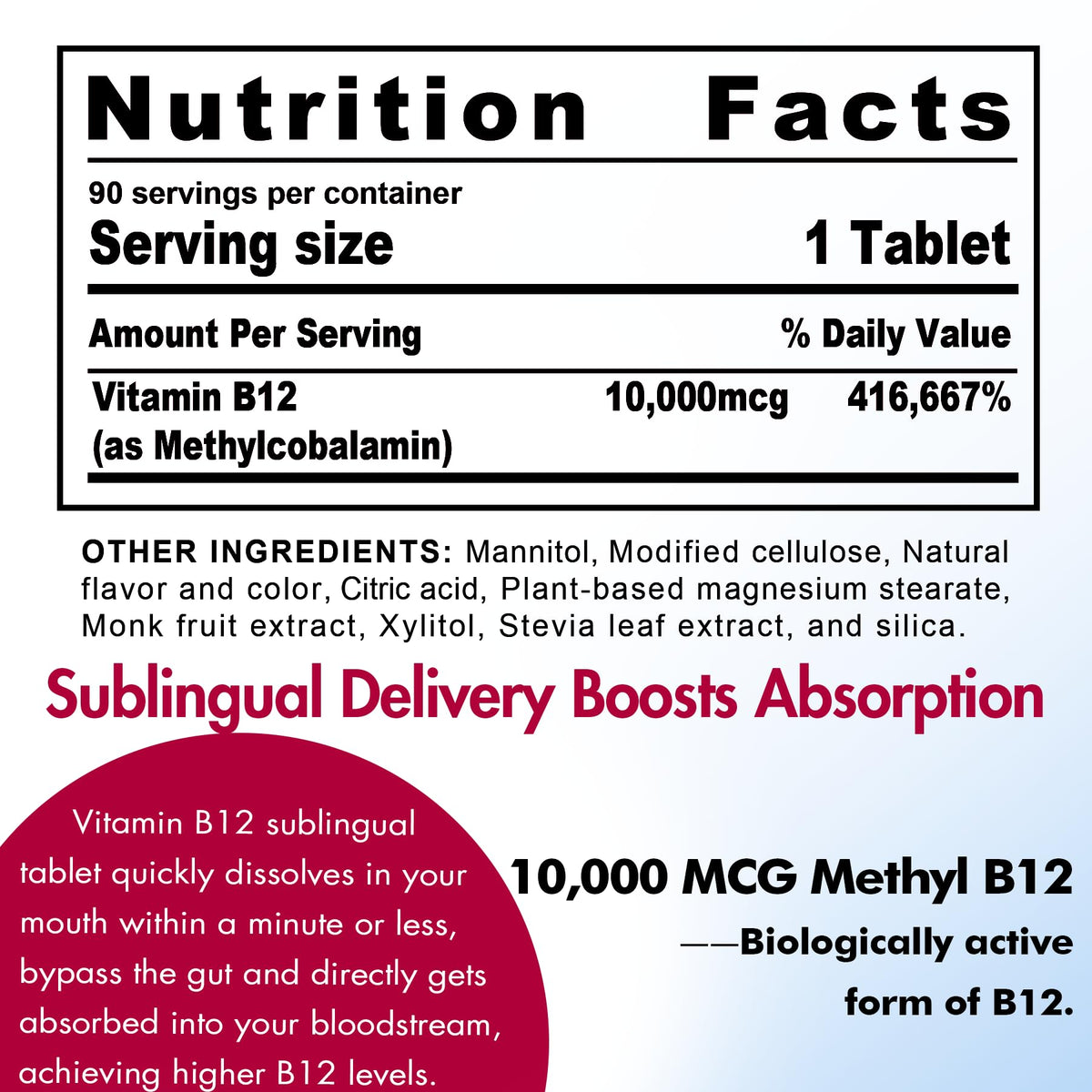 Nextdia Vitamin B12 Sublingual