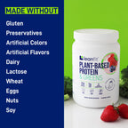 LeanFit Plant-Based Protein & Greens Natural Berry - 19 Servings - image 5