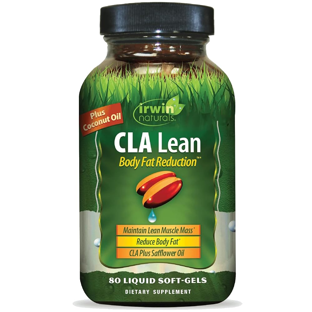 Irwin Naturals CLA Lean Body Fat Reduction - 80 Softgels