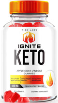 rize labs Ignite Keto ACV Gummies for Weight Loss - 60 Gummies