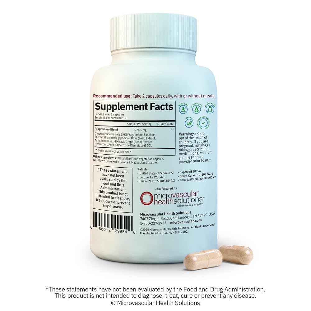 MYBODYRX Endocalyx Supplement - Endothelial Glycocalyx Support 60