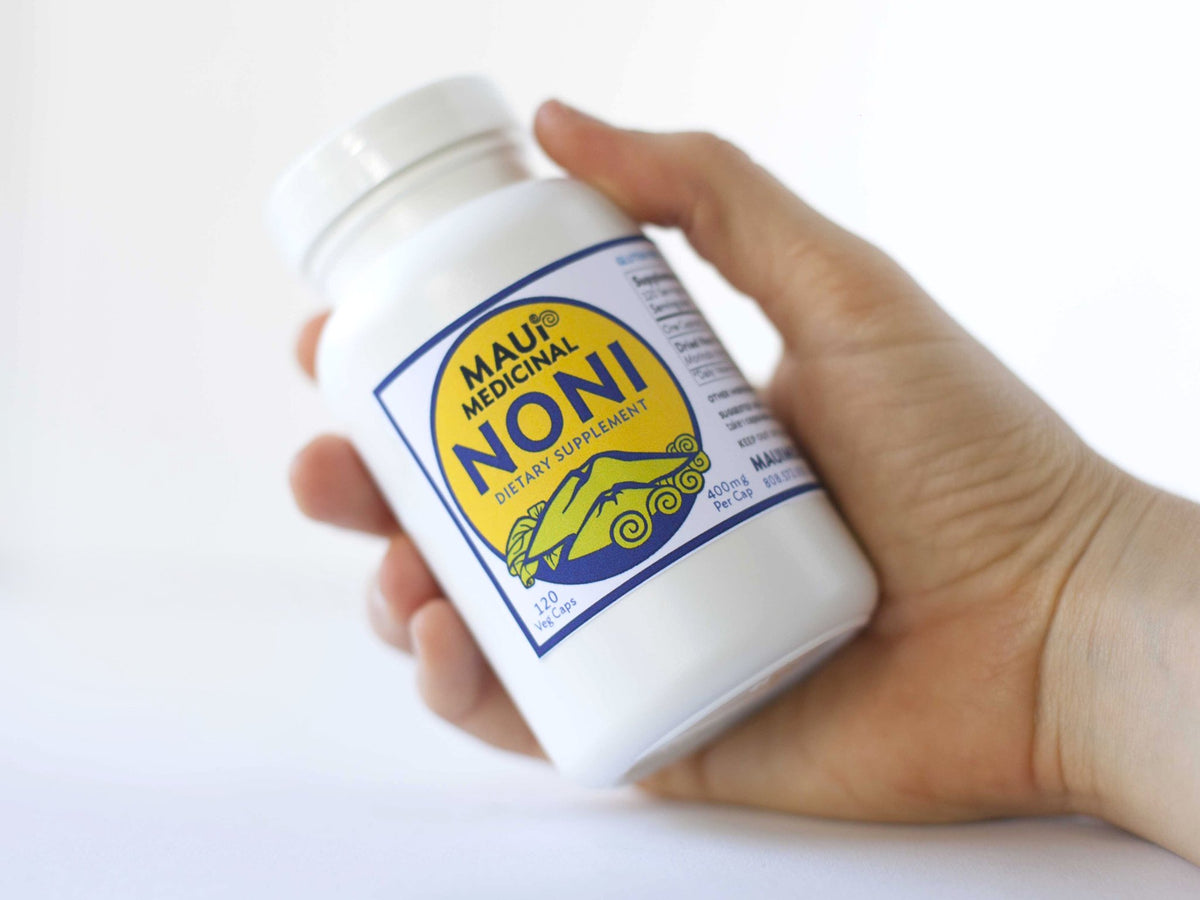 Maui Medicinal Herbs Noni 400mg - 120 Vegetarian Capsules - image 2