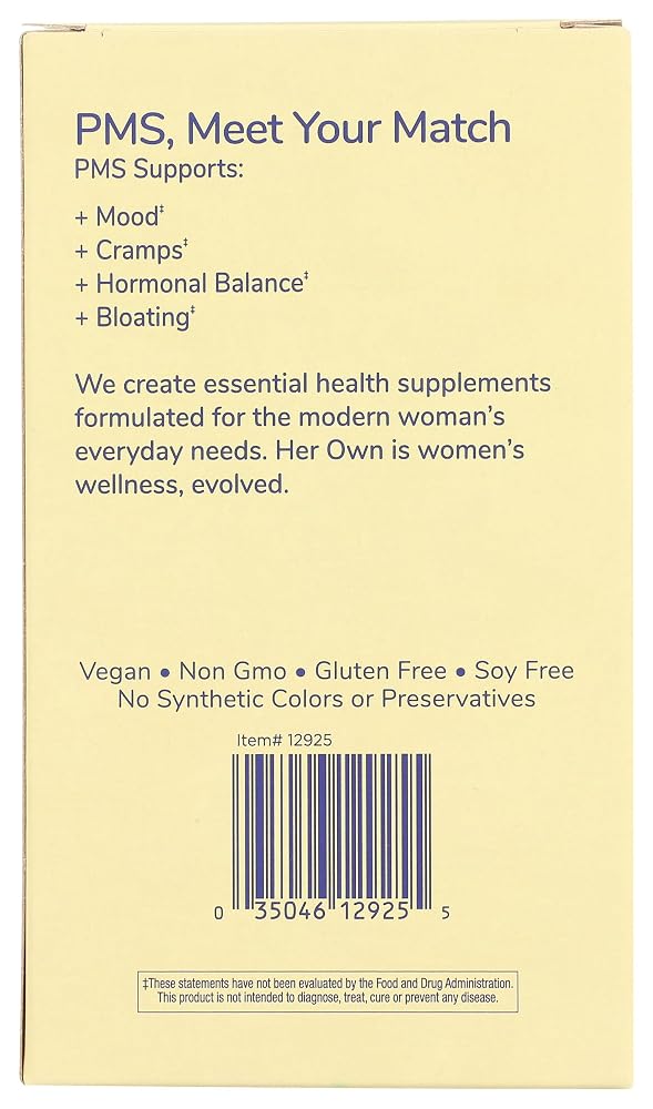 HerOwn PMS for Women Supplement - 30 Capsules - image 4