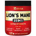 Zolotus 35 in 1 Mushroom Complex Capsules - 120 Count