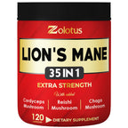 Zolotus 35 in 1 Mushroom Complex Capsules - 120 Count