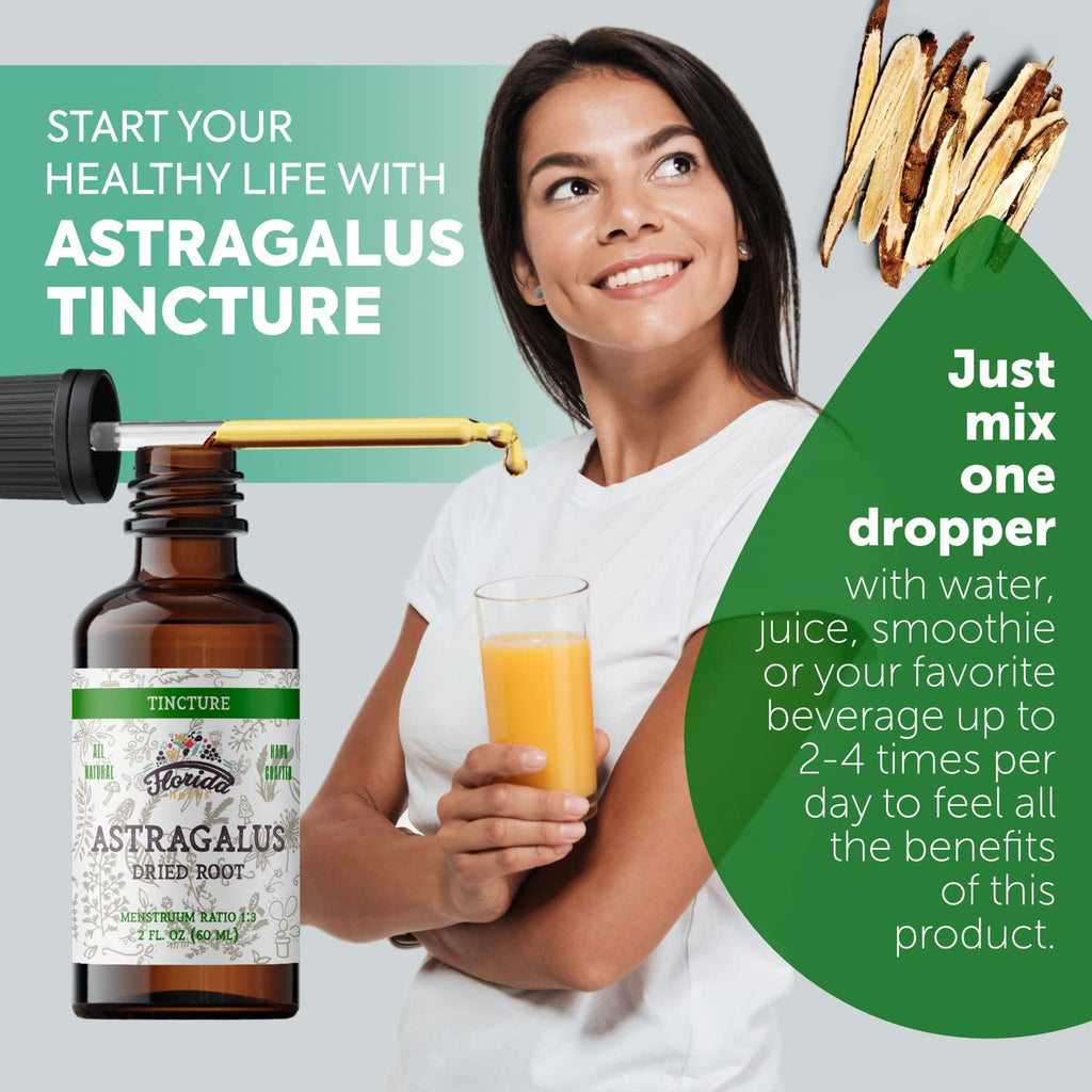 Florida Herbs Astragalus Tincture Organic Extract - 2 oz - image 4