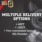 Complete Nutrition Elite Gold NX6 Nitric Oxide Rush Pre-Workout - 120 Capsules - image 5
