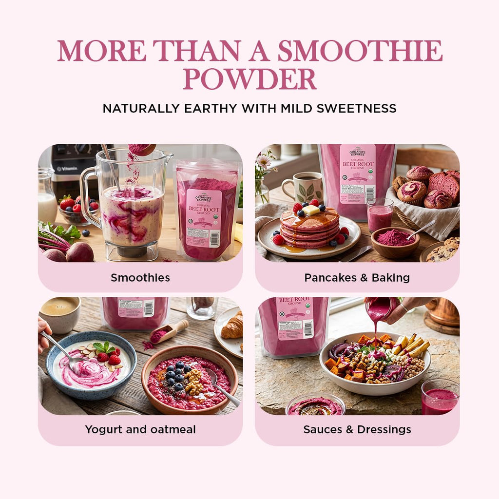 HqO Organic Beetroot Powder - 34 oz - image 5