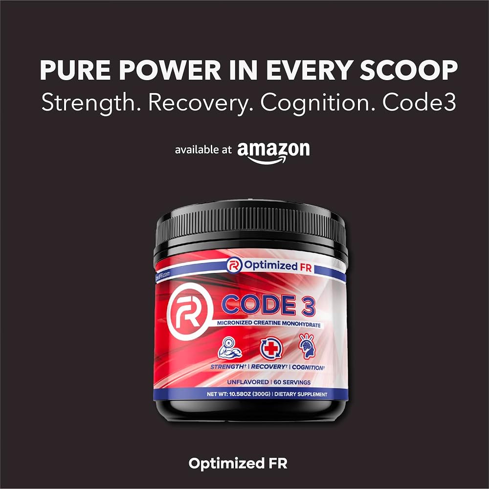 Optimized FR Code 3 Micronized Creatine Monohydrate - 60 Servings - image 6