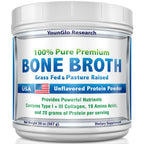 YounGlo Research Bone Broth Beef Protein Powder - 20 oz