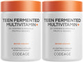 Codeage Teen Multivitamin, Boys & Girls with Omega-3 - 120 Capsules