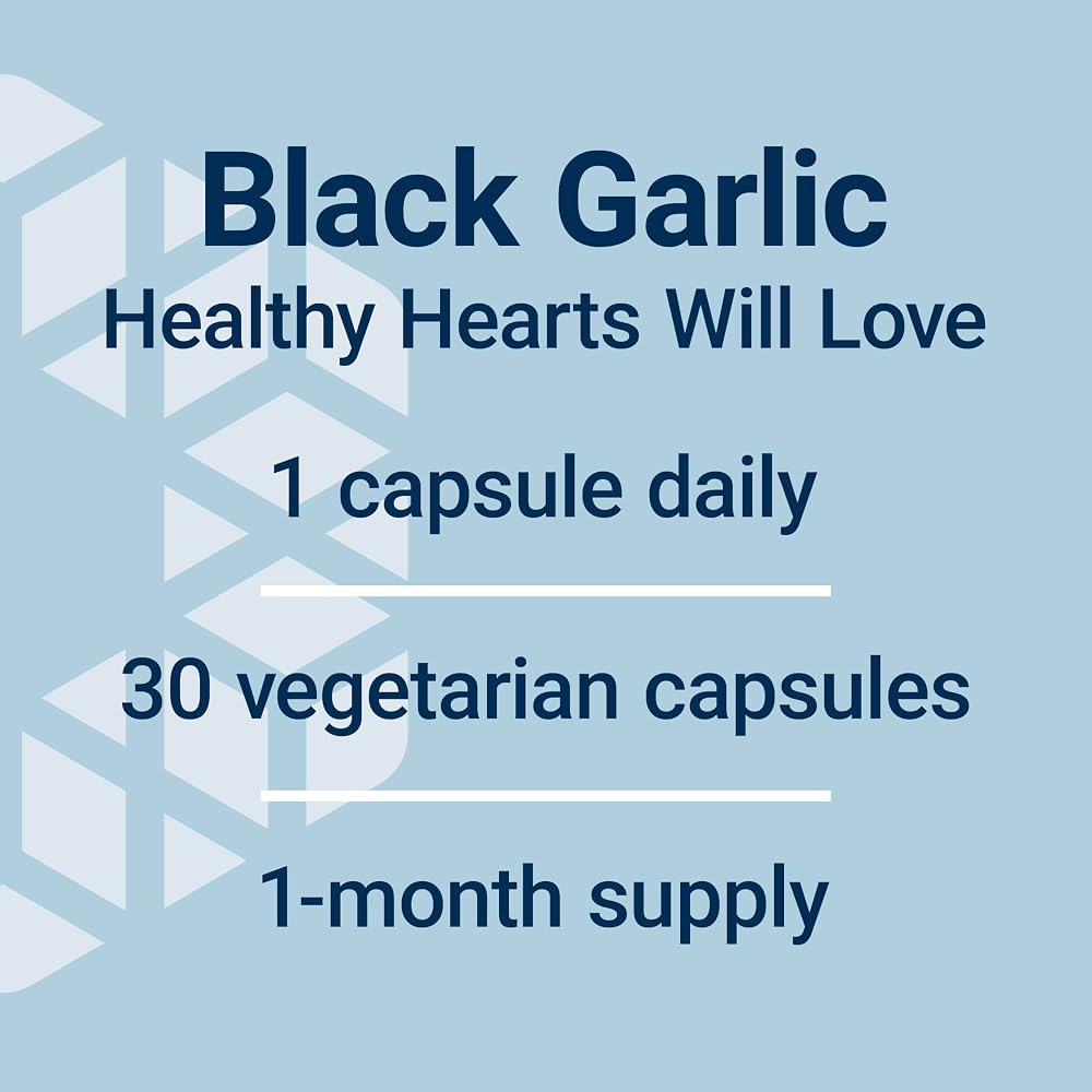 Life Extension Aged Black Garlic Heart Health Support - 30 Capsules - image 5