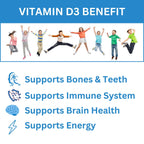 Greenfield Nutritions Halal Vitamin D3 for Kids 1000 IU - 90 Gummies - image 2
