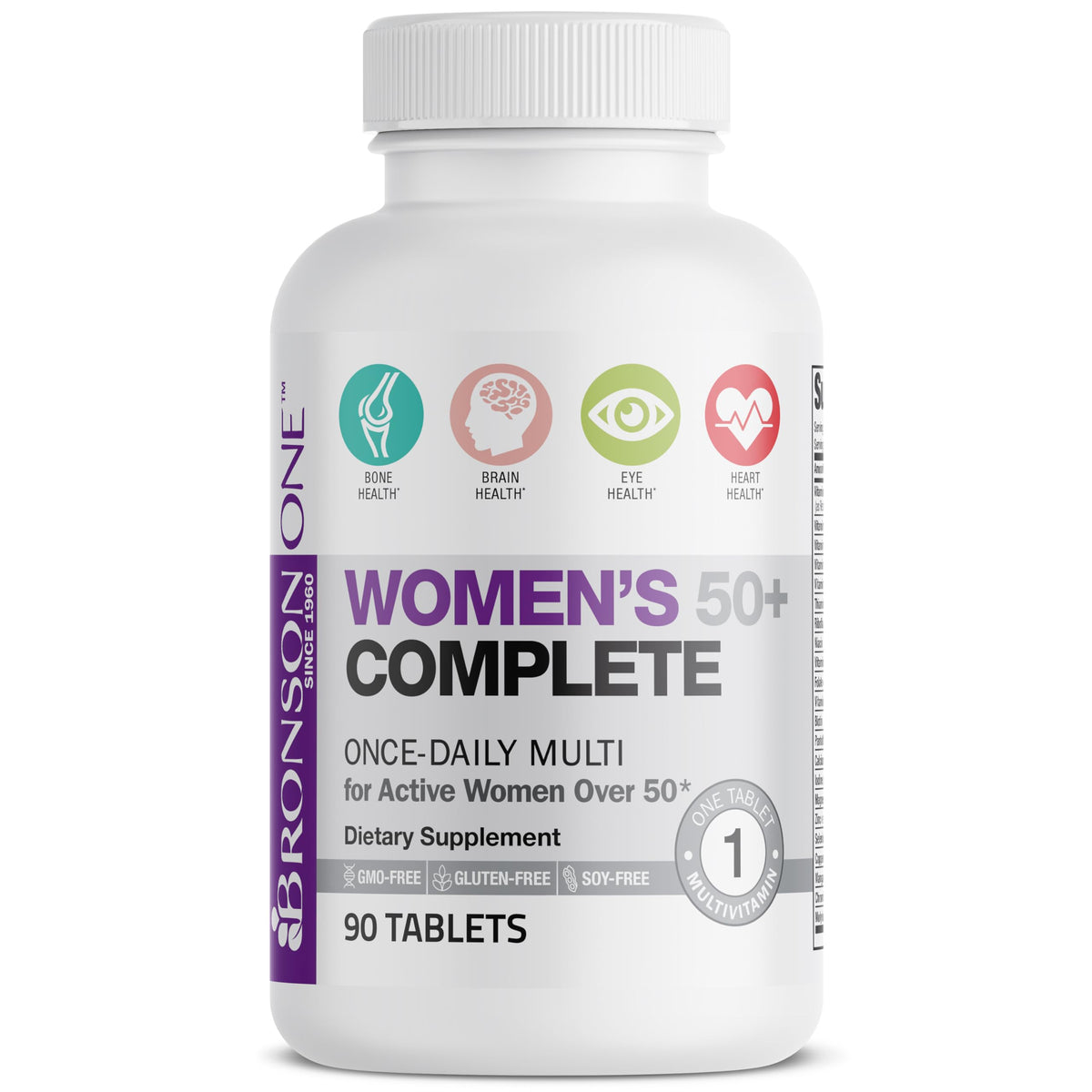 Complete Multivitamin for Women 50+ by Bronson Vitamins