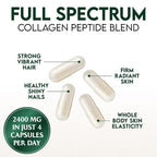 Nature's Nutrition Multi Collagen Pills - Hydrolyzed Collagen