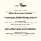 Mayan's Secret Organic Moringa Leaf Powder - 12 oz - image 8