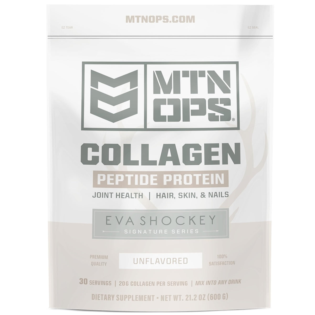 MTN OPS Collagen Peptides Protein Powder Unflavored - 1.25 lb
