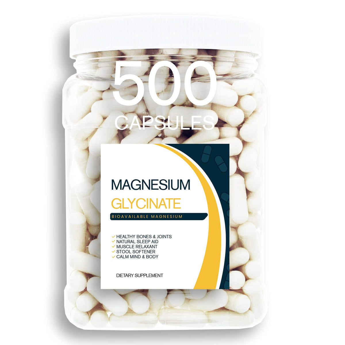 Bulk Buy Magnesium Glycinate - 400 mg Pure Mg2+ complexed