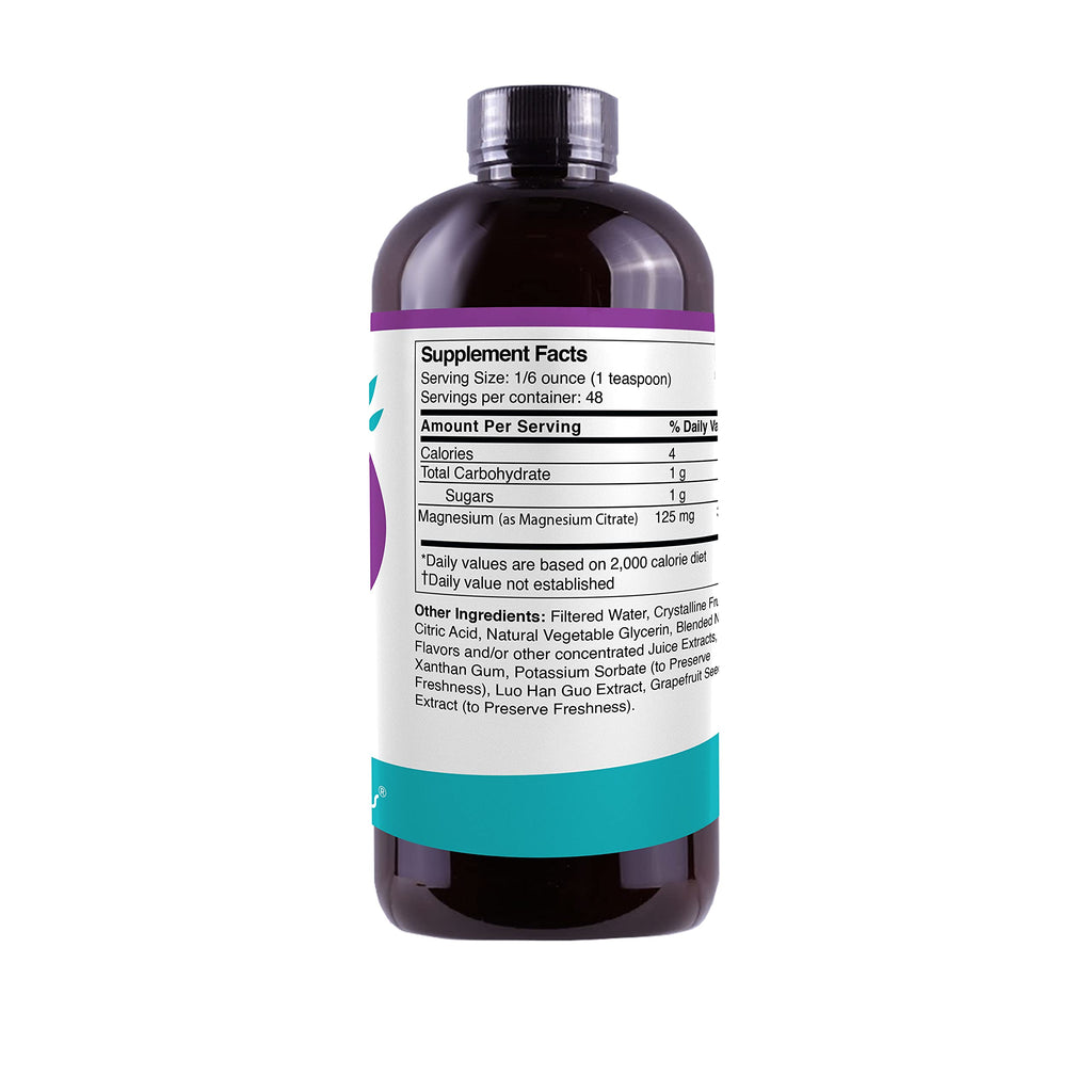 Life Solutions Liquid Magnesium Citrate Supplement - 8 Fl Oz - image 2