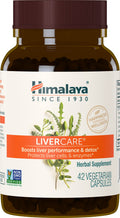 Himalaya LiverCare Herbal Liver Support - 42 Vegetarian Capsules
