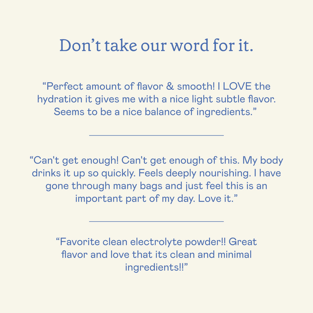 GOODONYA Organic Hydration Electrolyte Drink Mix