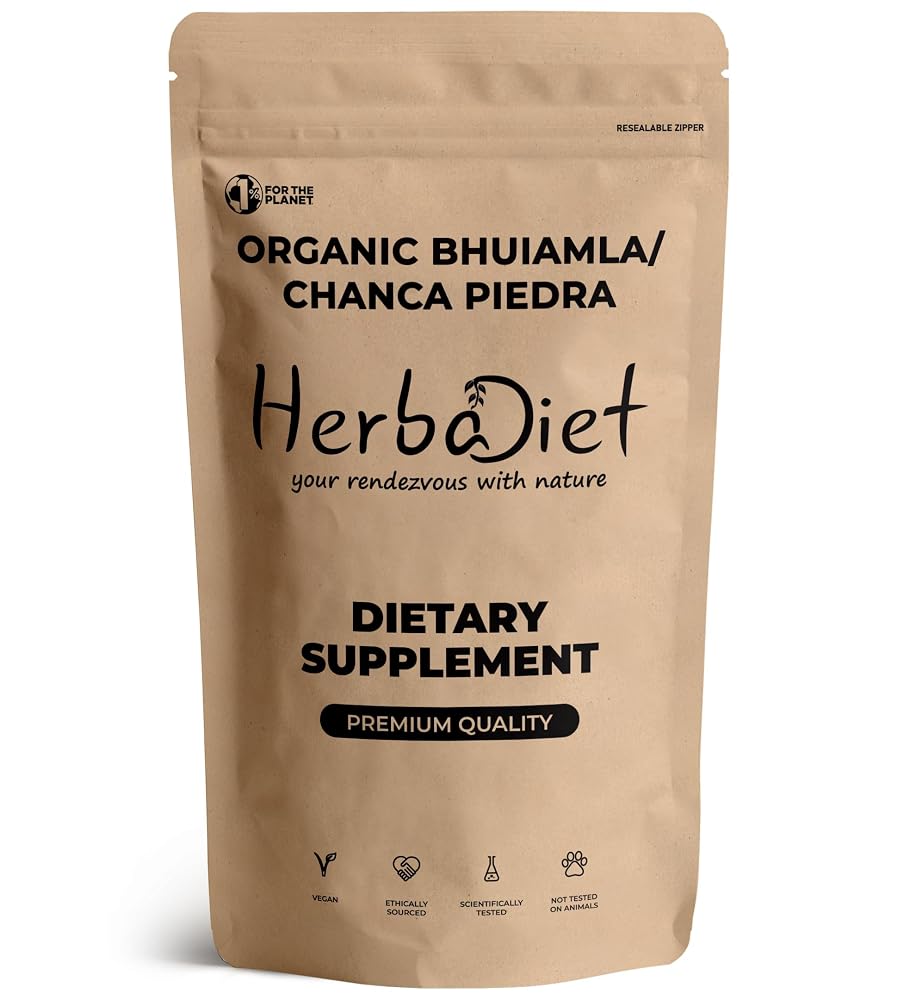 Herbadiet Organic Chanca Piedra Powder Kidney Support - 227g