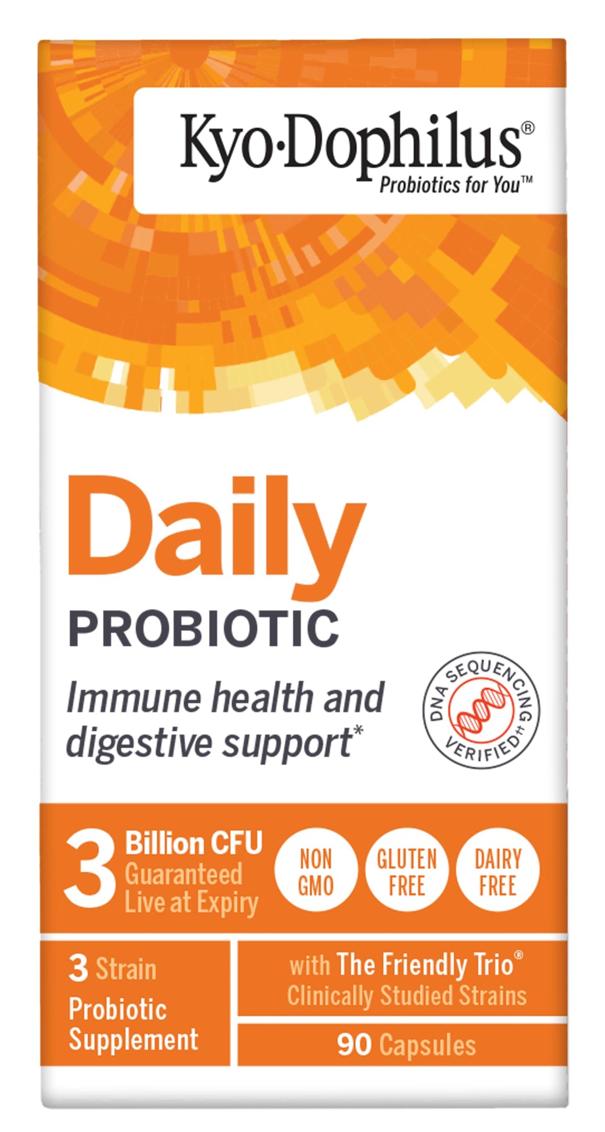 Kyolic Kyo-Dophilus Daily Probiotic - 90 Capsules - image 3