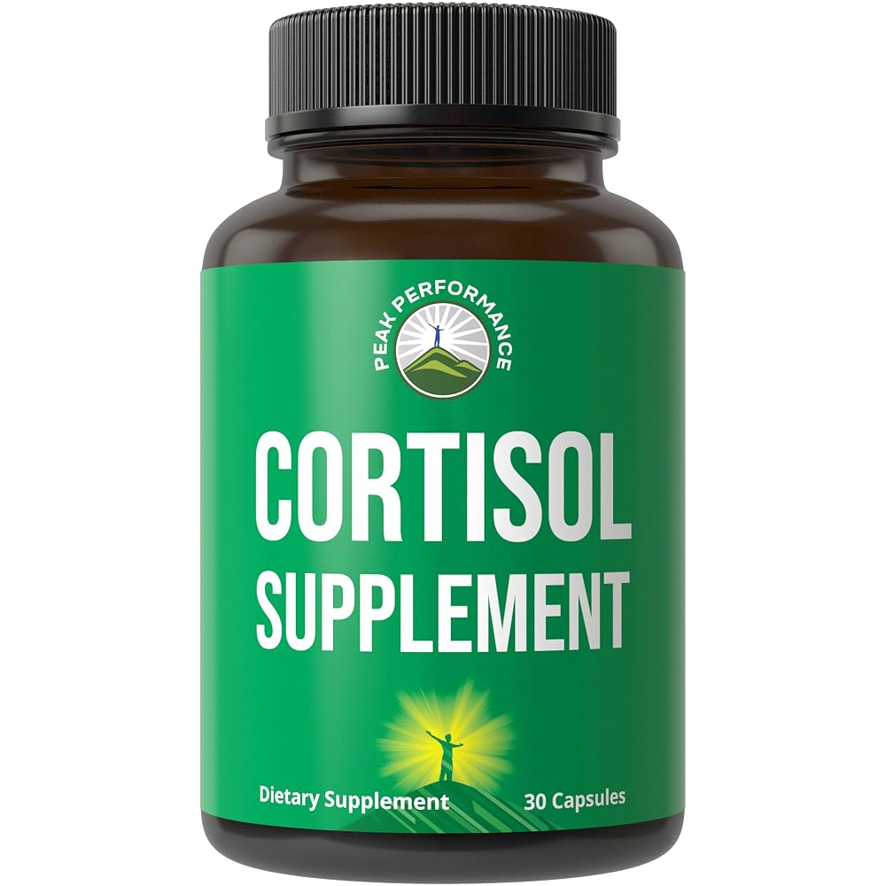 Peak Performance 5-in-1 Cortisol Supplement - 30 Capsules