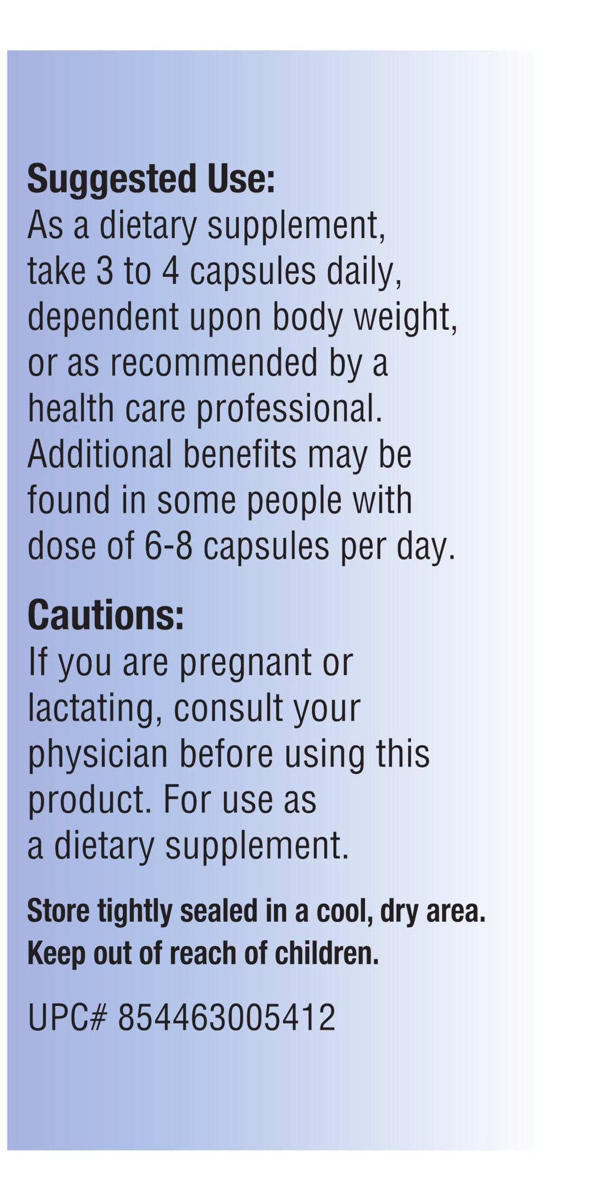 Relentless Improvement D-Serine Amino Acid 700mg - 90 Vegetarian Capsules - image 4