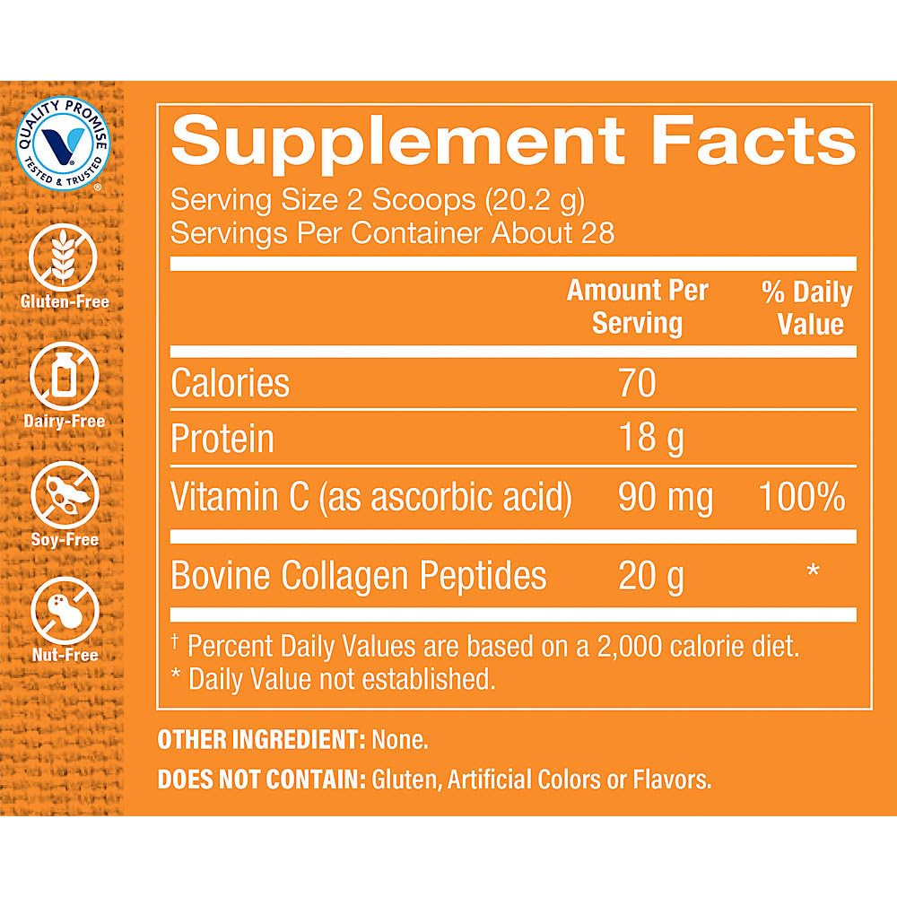 The Vitamin Shoppe Collagen Peptides Plus Powder - 20 oz - image 2