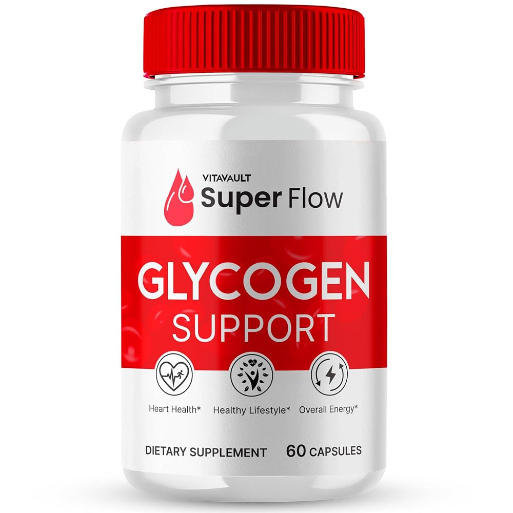 Vitavault Super Flow Advanced Blood Support Formula - 60 Capsules