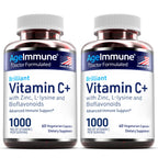 AgeImmune Vitamin C 1000mg Complex with L-Lysine - 120 Capsules - image 8