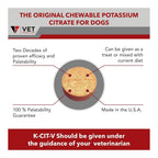V.E.T. Pharmaceuticals K-CIT-V Potassium Citrate Cranberry - 100 Tablets - image 5