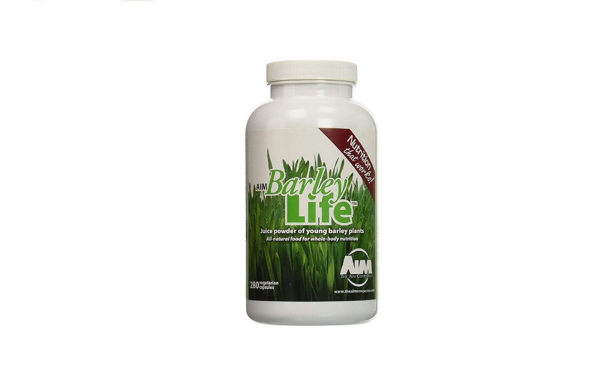 AIM Barleylife Juice Powder Capsules - 560 Capsules