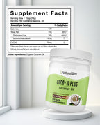 NaturalSlim Coco-10 Plus Coconut Oil with CoQ10 - 16 Fl Oz - image 3